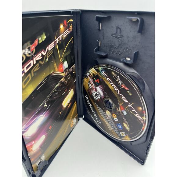 Corvette (Sony PlayStation 2, 2004) CIB Console Complete With Manual - Picture 5 of 6